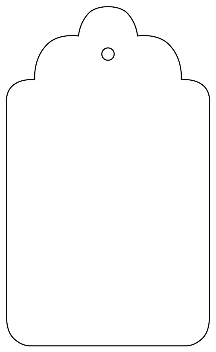 Blank Gift Tag Printable Template