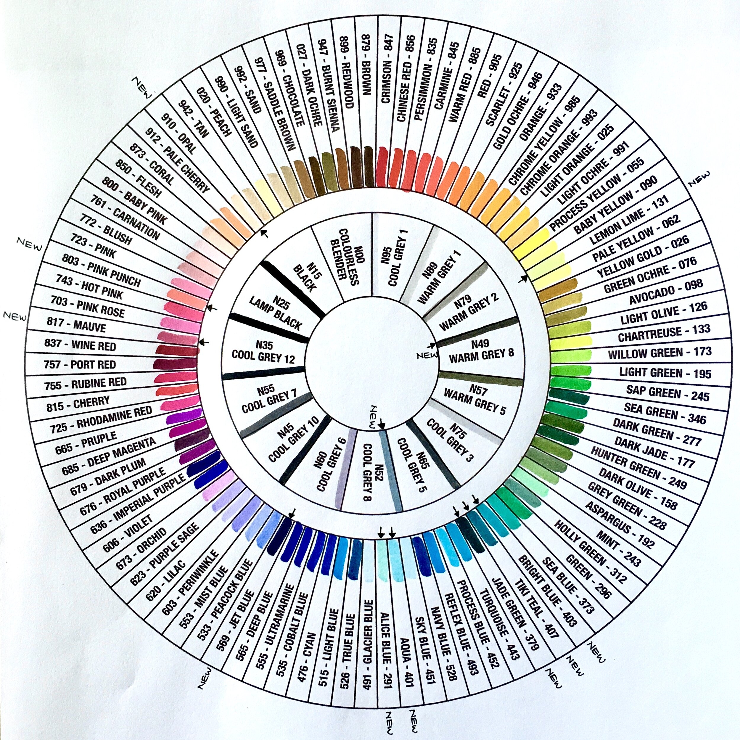 Tombow Colour Trackers Calligraphy Joburg