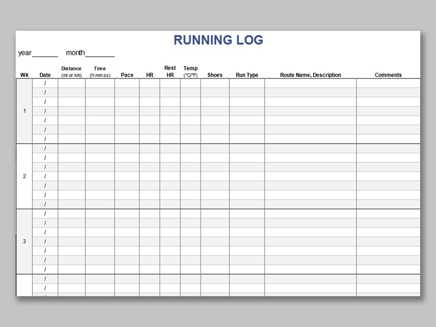 Top 10 Easy Log Sheet Template Excel WPS Office Academy
