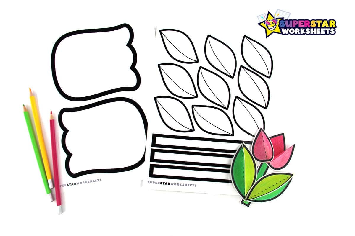 Blank Diagram Of Tulip Printable