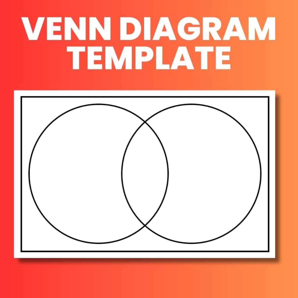 Venn Diagram Template PDF Free Printable Math Love