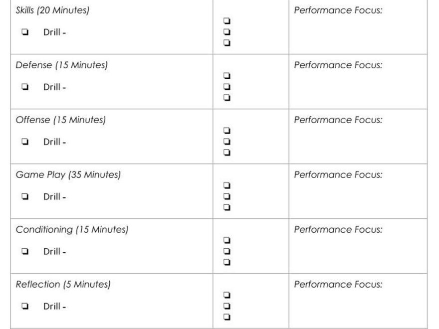 Volleyball Practice Plan serve Focus Etsy