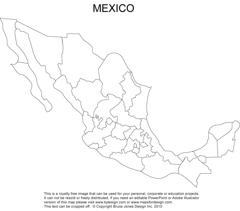 World Countries Mexico Printable PDF Maps FreeUSandWorldMaps