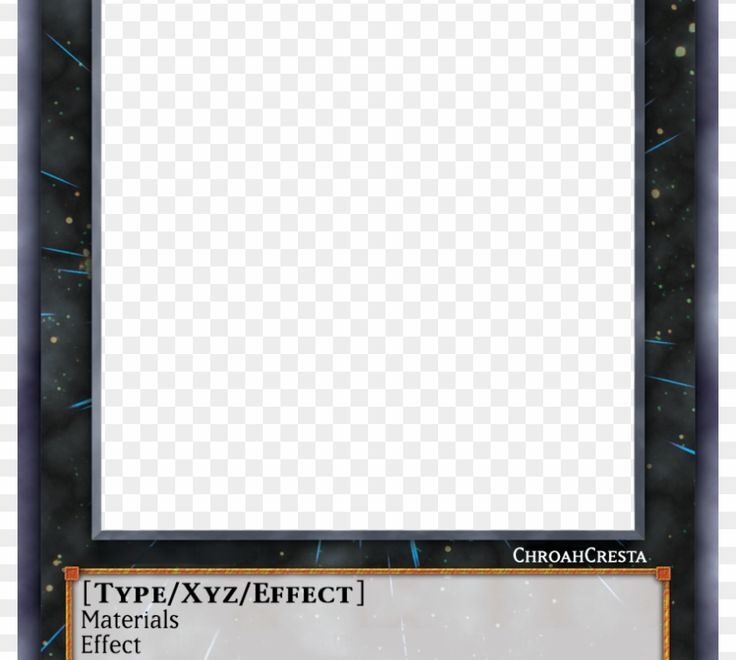 Yu Gi Oh Blank Card Template Yugioh Xyz Card Template Hd Png For Yugioh Card Template 10 Examples Of Professional Templates Ideas