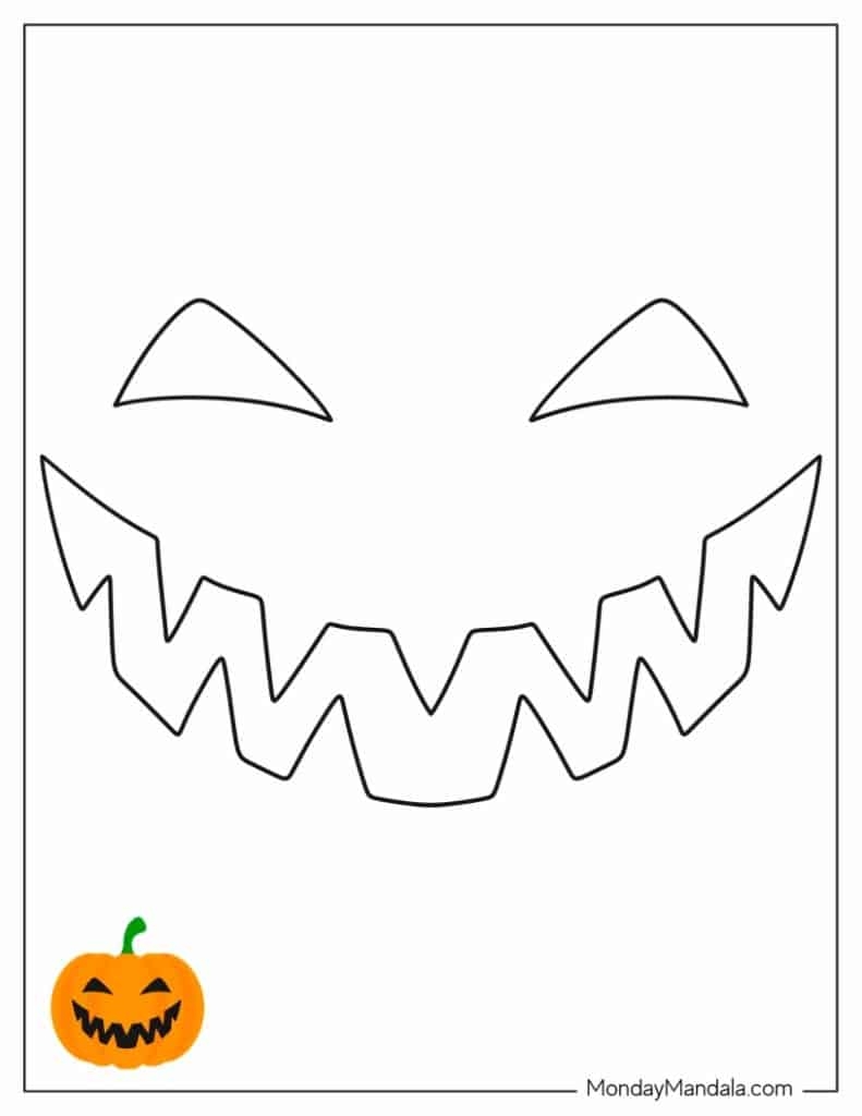 100 Pumpkin Carving Stencils Free PDF Printables 