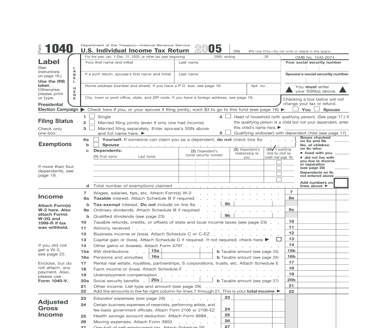 1040 Form 2023 Fill Out Sign Online DocHub