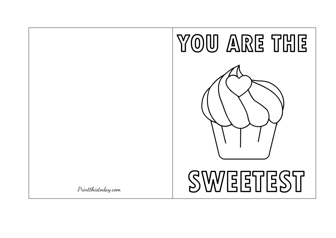 12 Free Printable Valentine s Day Cards To Color