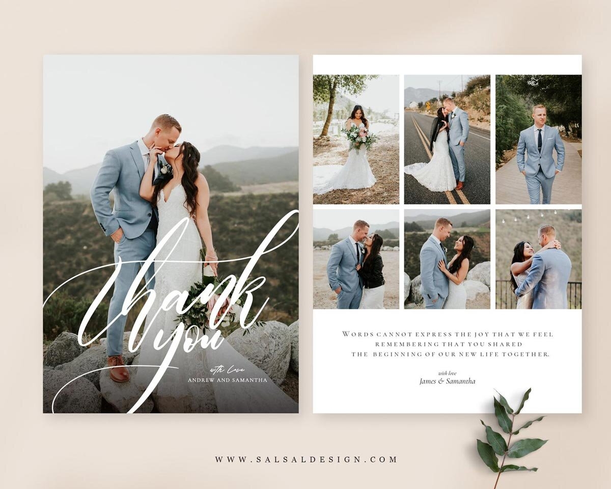 14 Wedding Thank You Card Ideas