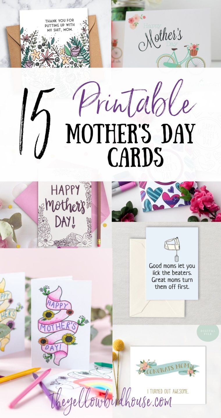 Free Printable Mothers Day Cards For Wife