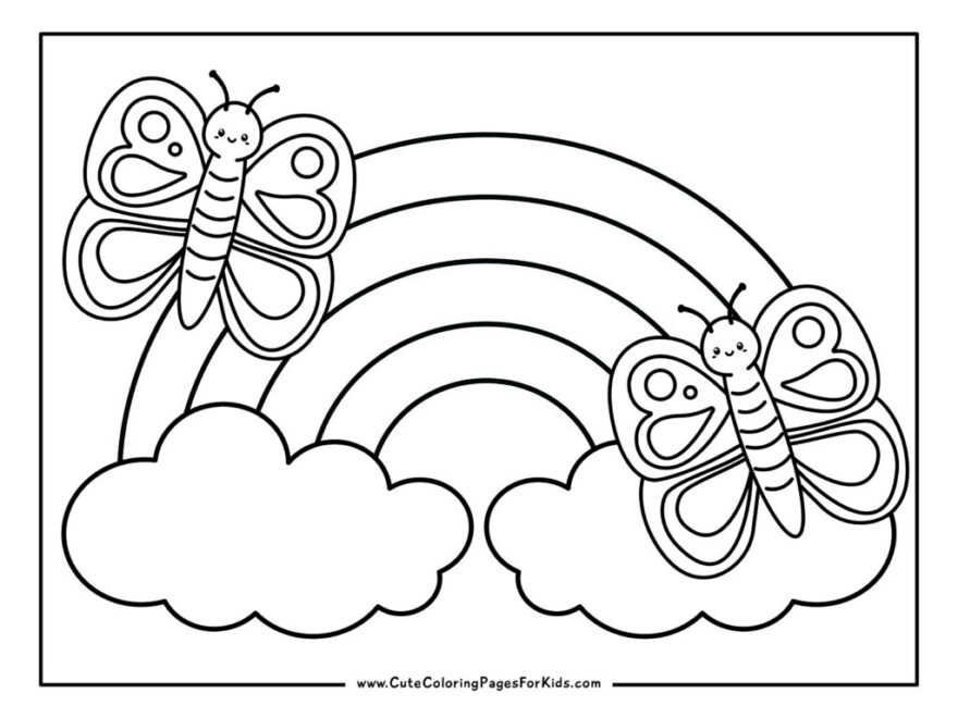 17 Rainbow Coloring Pages Free Printable PDFs Cute Coloring Pages For Kids