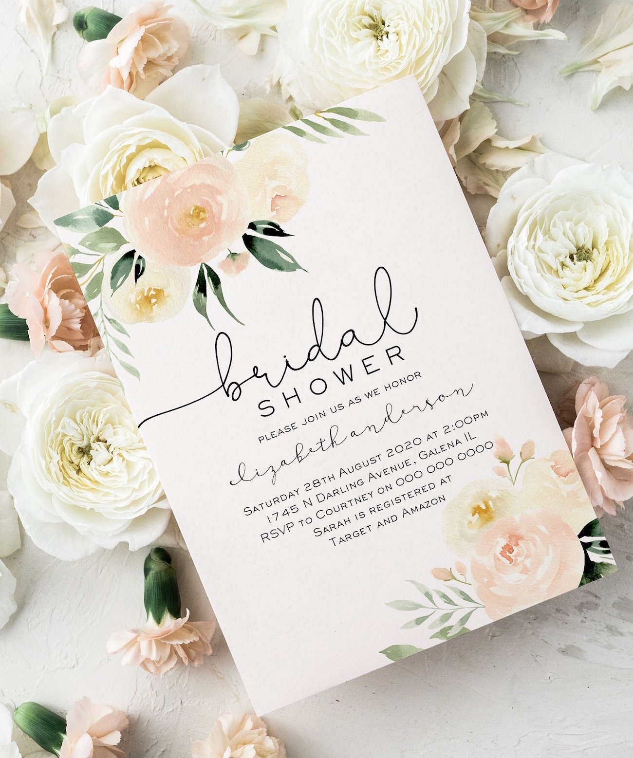 Free Printable Wedding Shower Cards