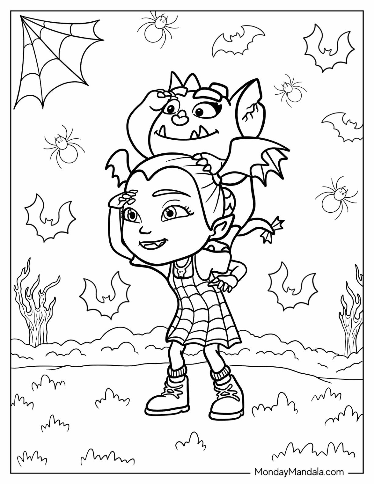 Free Printable Vampirina Coloring Pages Free Printable Vampirina Coloring Pages