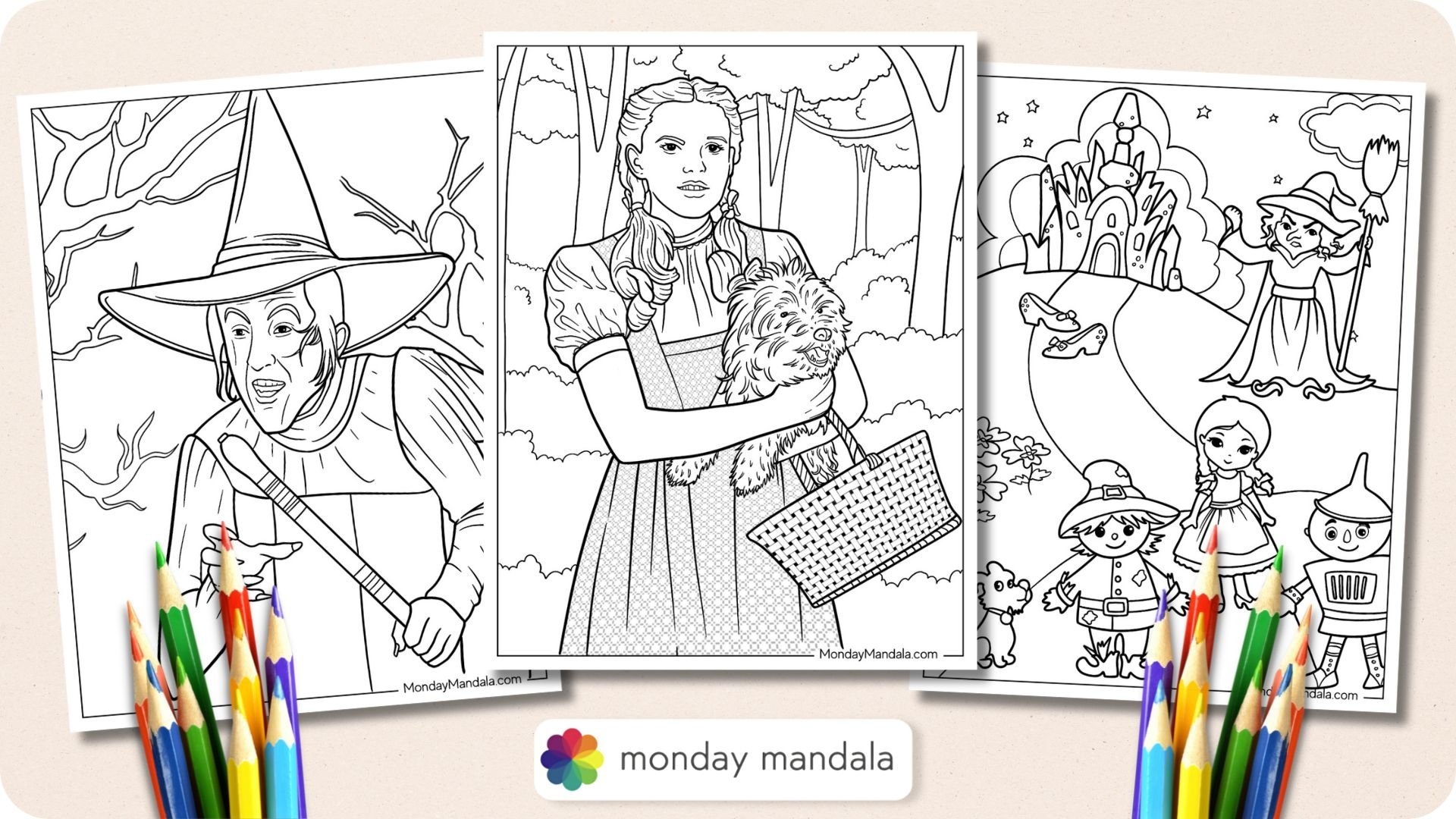 20 Wizard Of Oz Coloring Pages Free PDF Printables 20 Wizard Of Oz Coloring Pages Free PDF Printables