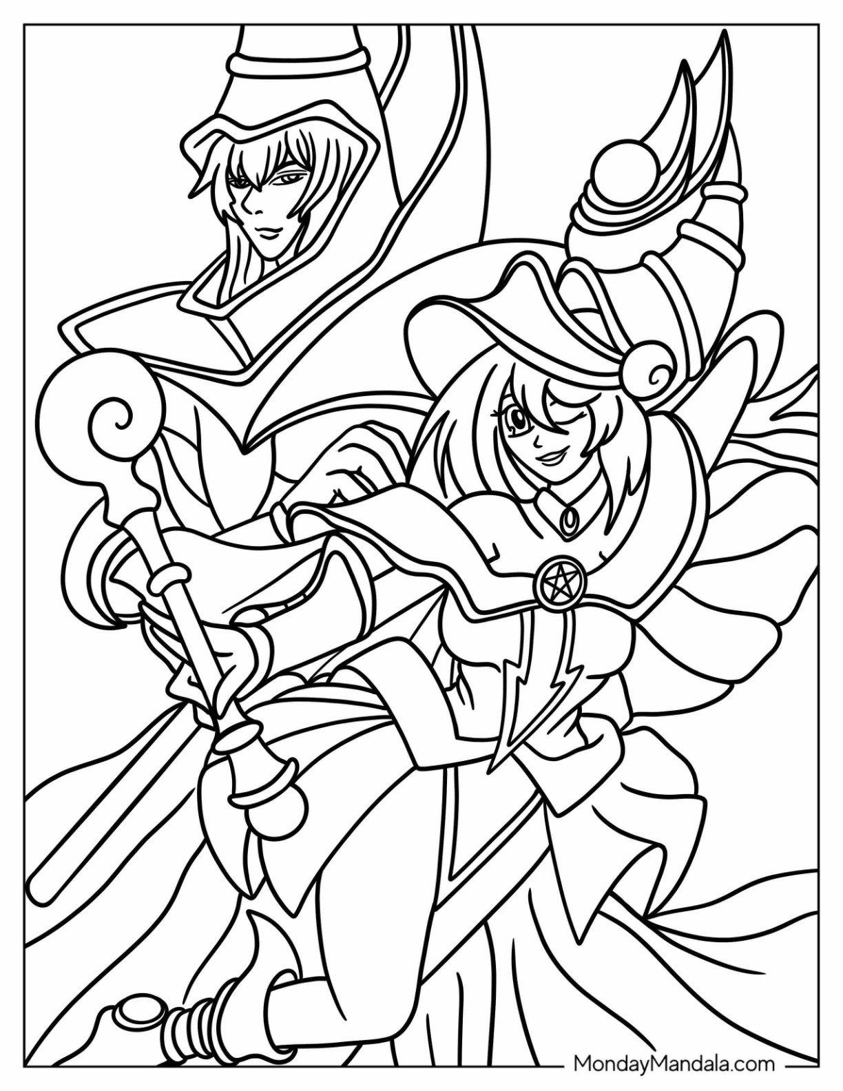 Yugioh Printable Coloring Pages