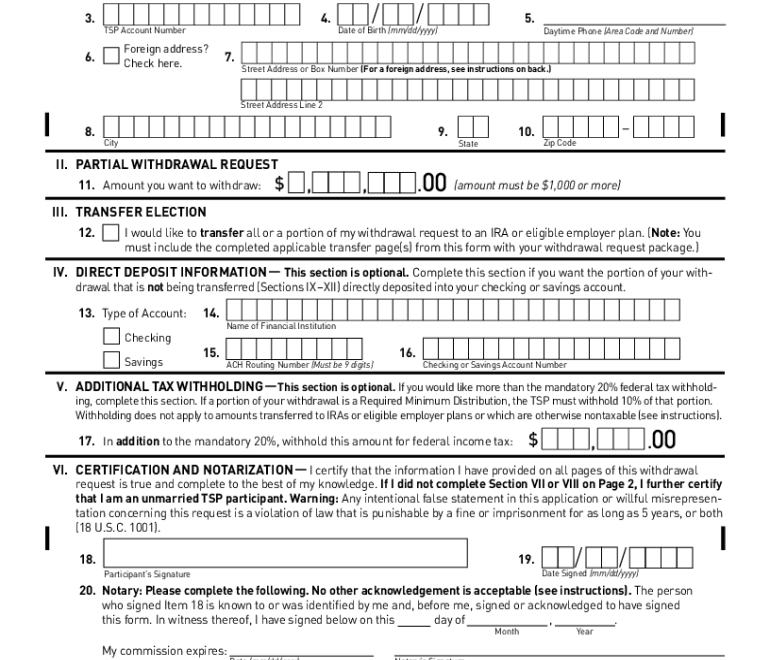 2018 2025 Form TSP 77 Fill Online Printable Fillable Blank PdfFiller