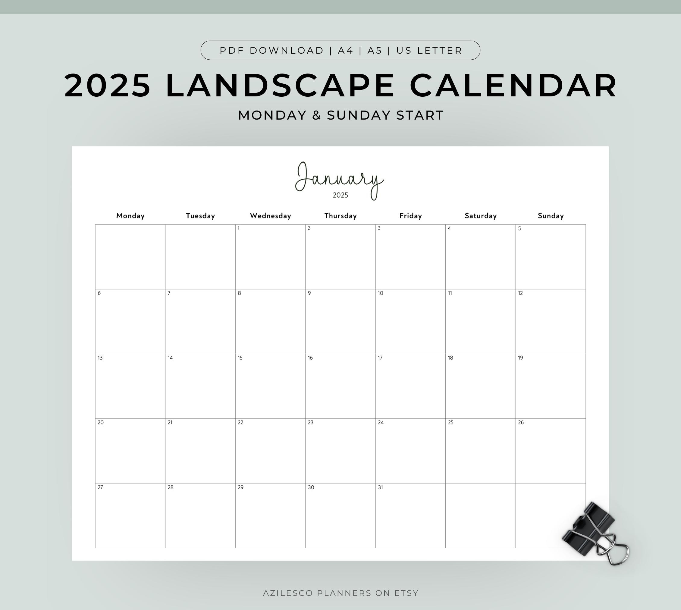 3 Month Calendar 2025 Printable Legal Paper