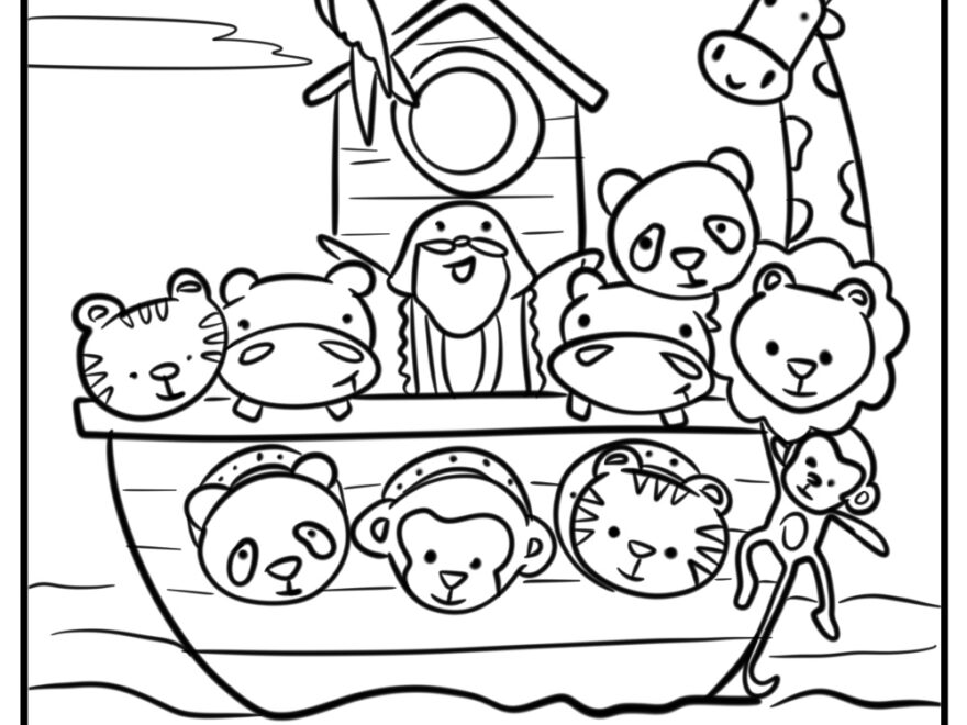 25 Noah s Ark Coloring Pages 100 Free To Print