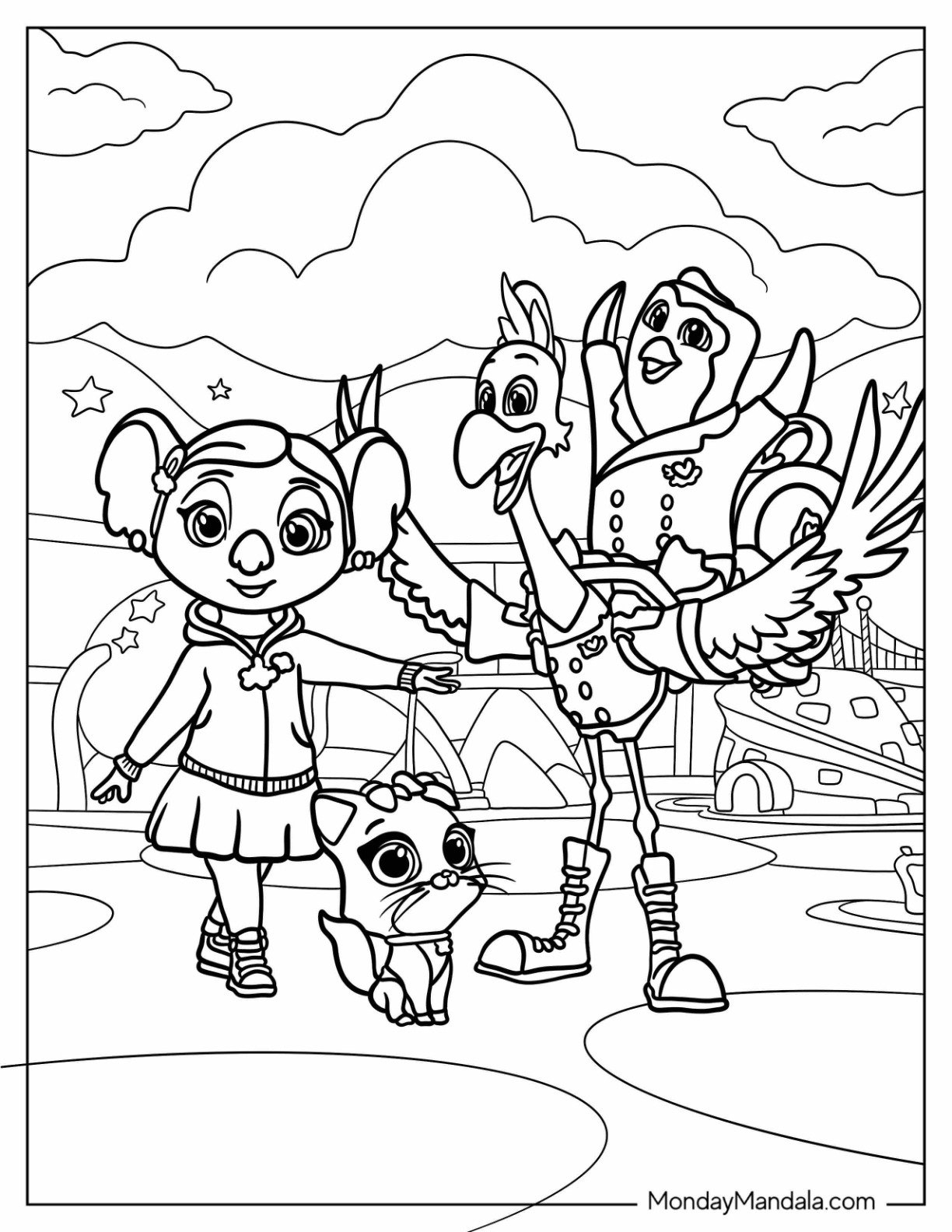 26 T O T S Coloring Pages Free PDF Printables 