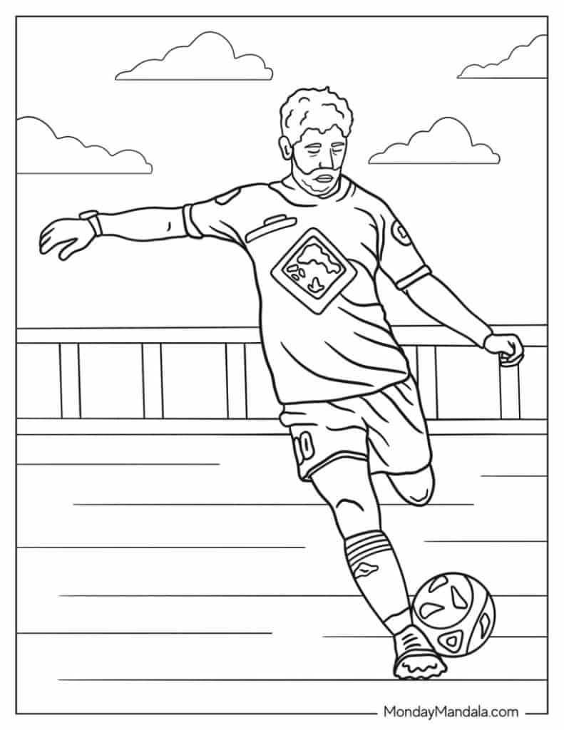 30 Soccer Coloring Pages Free PDF Printables 30 Soccer Coloring Pages Free PDF Printables
