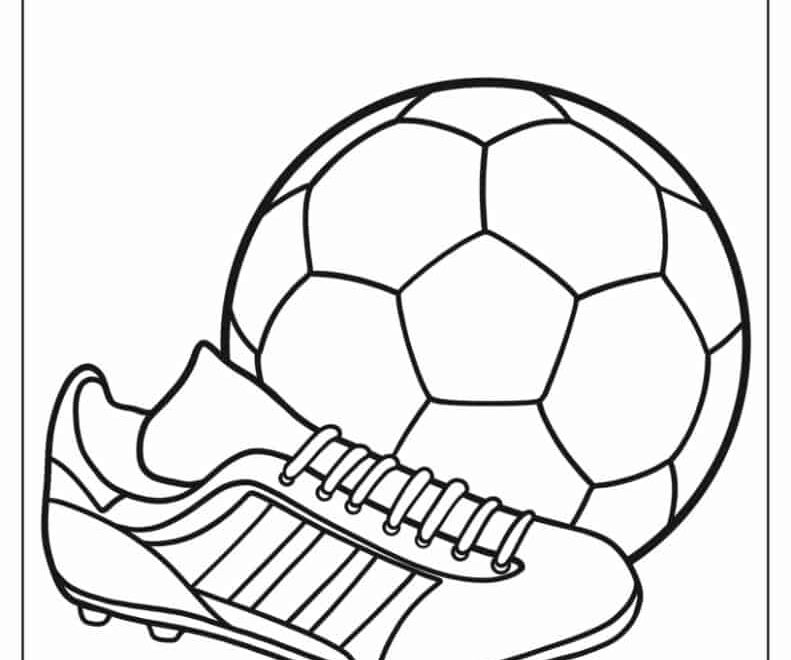 30 Soccer Coloring Pages Free PDF Printables