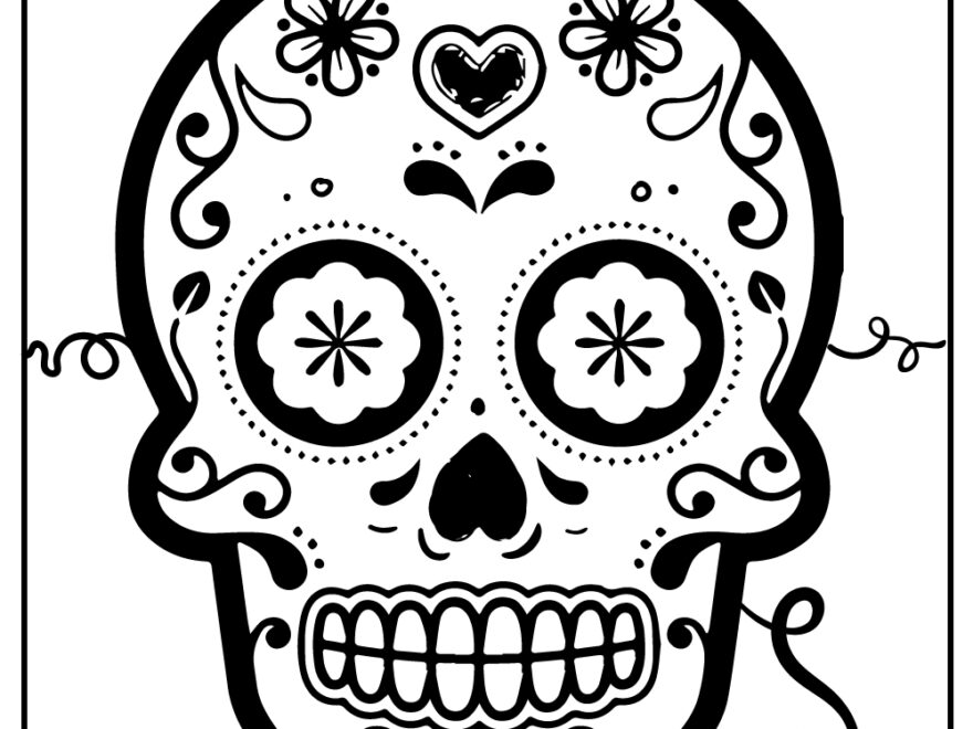 30 Sugar Skull Coloring Pages 100 Free Printables