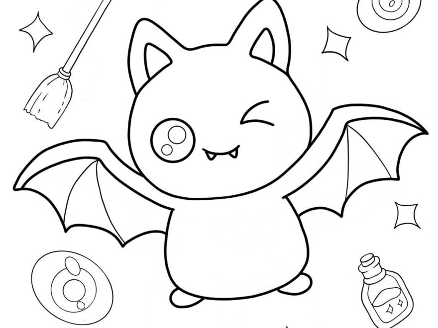 35 Bat Coloring Pages Fun Educational Activity ColoringPagesWK