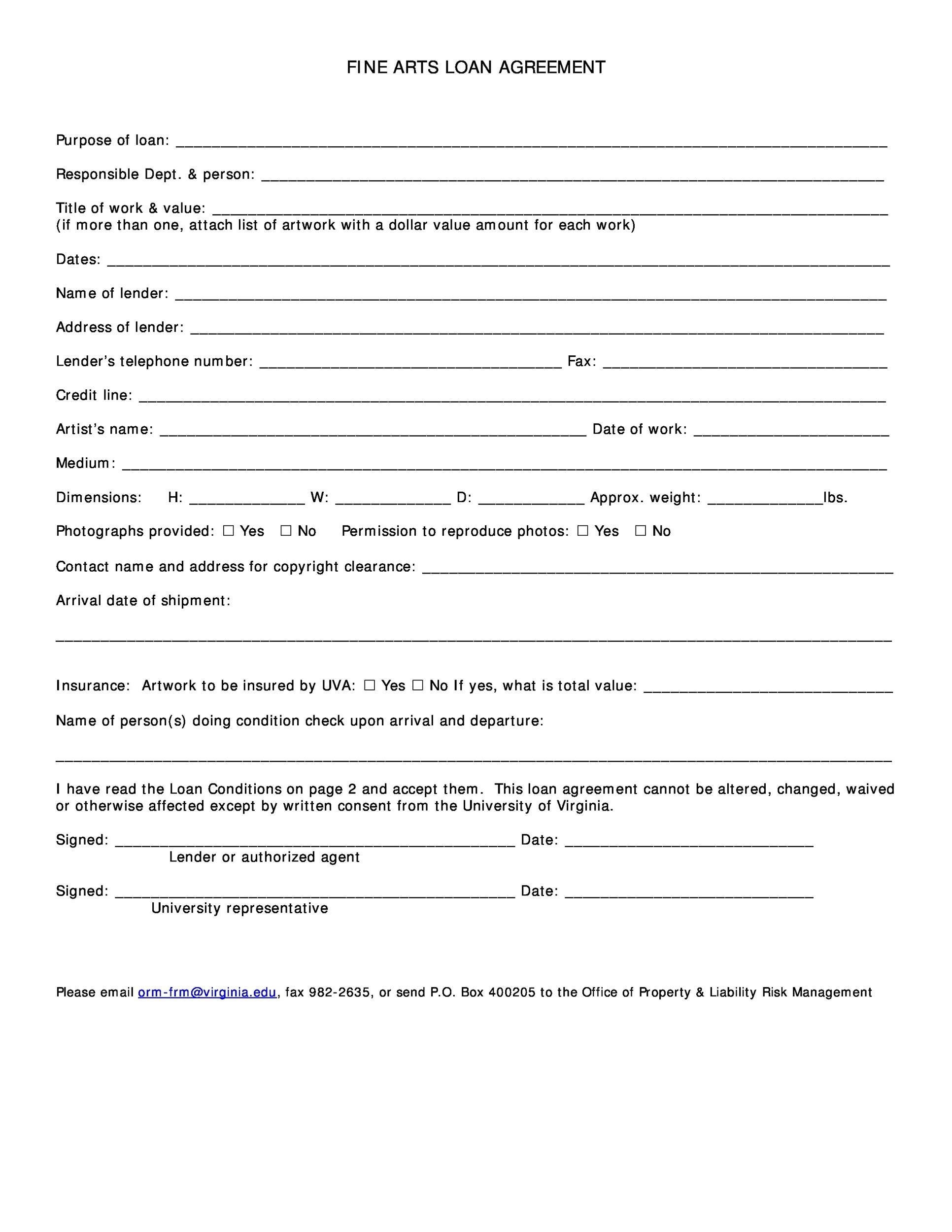 40 Simple Loan Agreement Templates FREE TemplateLab 40 Simple Loan Agreement Templates FREE TemplateLab