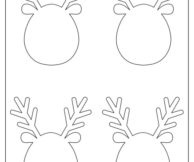42 Reindeer Templates Free PDF Printables