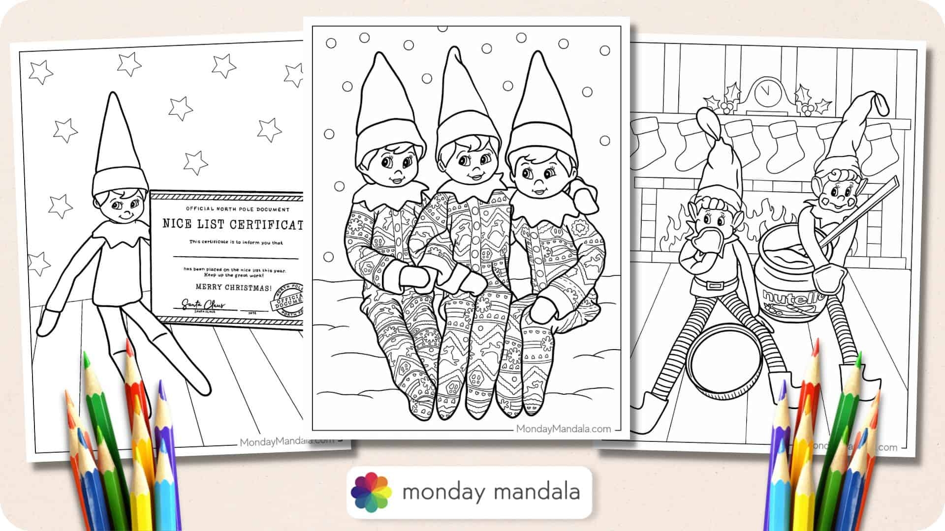 44 Elf On The Shelf Coloring Pages Free PDF Printables 44 Elf On The Shelf Coloring Pages Free PDF Printables