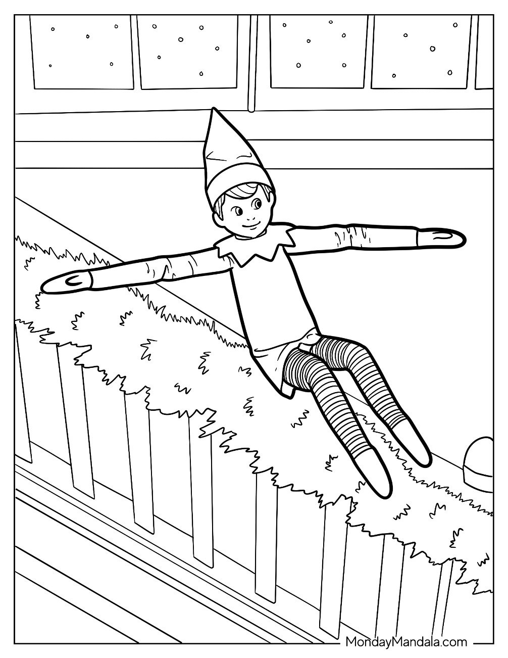 44 Elf On The Shelf Coloring Pages Free PDF Printables 44 Elf On The Shelf Coloring Pages Free PDF Printables