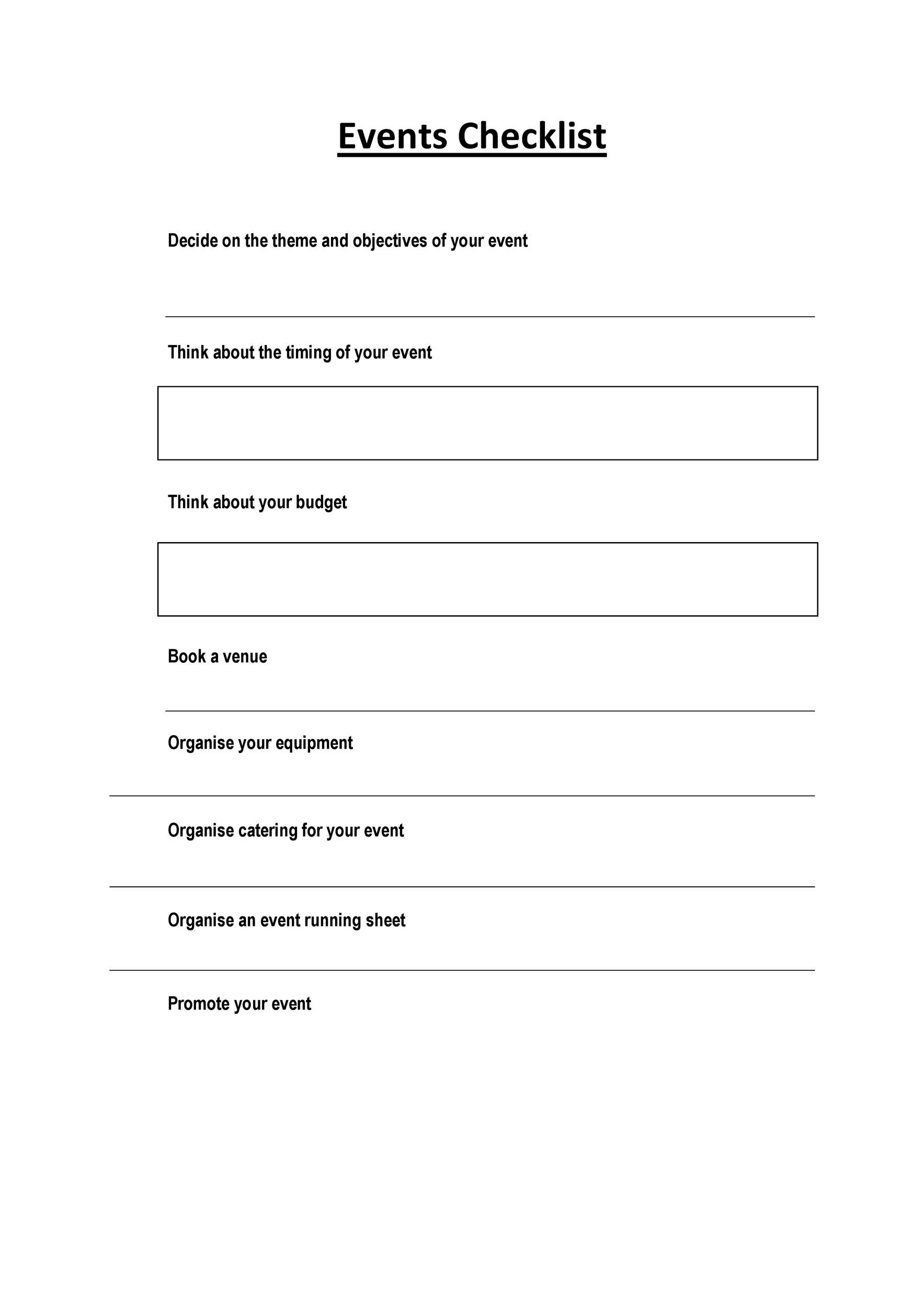 Free Printable 11 X 17 Event Templates