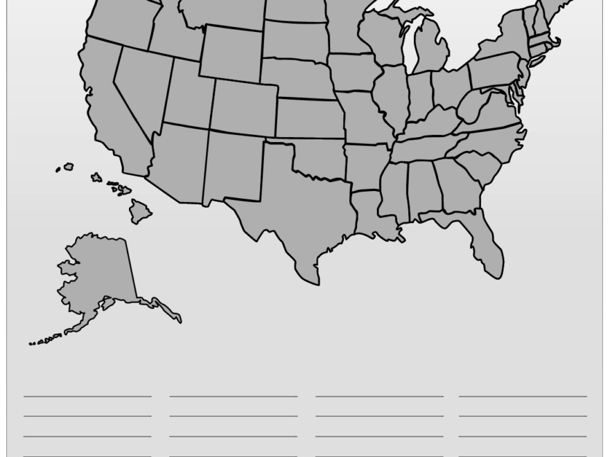 50 States Worksheets Create Print With Storyboard That