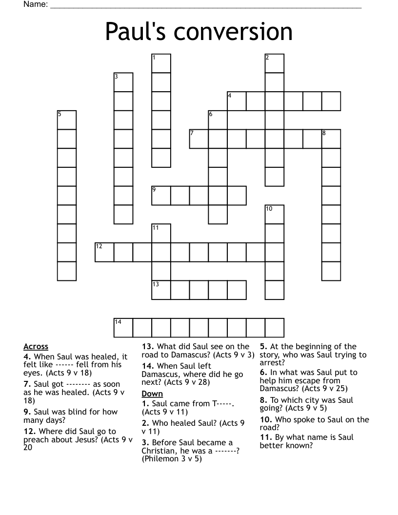 Acts 9 Word Search WordMint Acts 9 Word Search WordMint