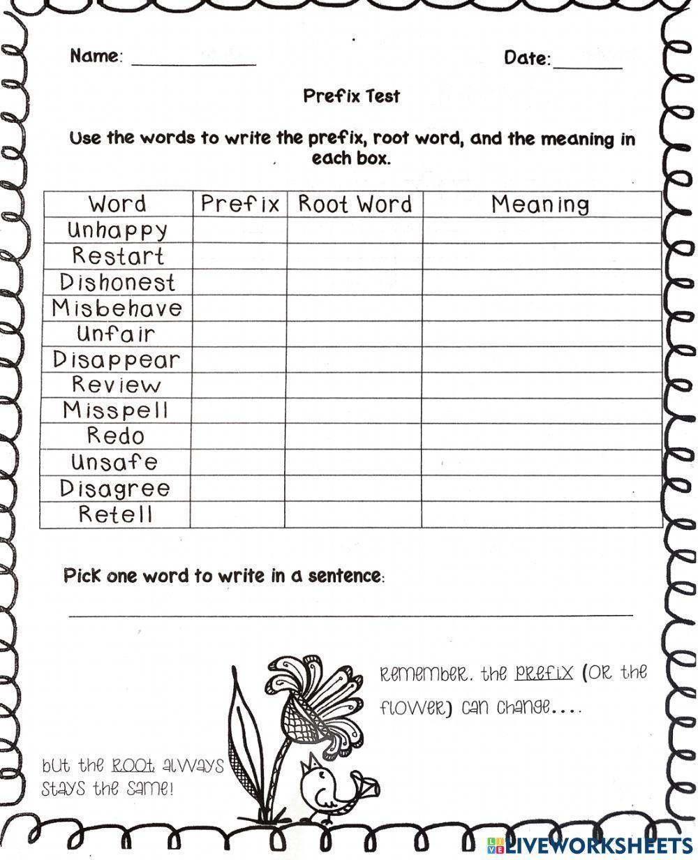 Affixes Prefixes Suffixes Worksheets The Little Ladybug Shop Worksheets Library Affixes Prefixes Suffixes Worksheets The Little Ladybug Shop Worksheets Library