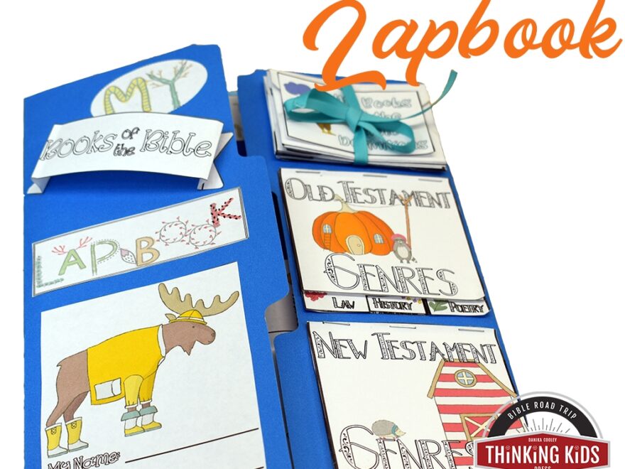 All About The Books Of The Bible Lapbook Thinking Kids
