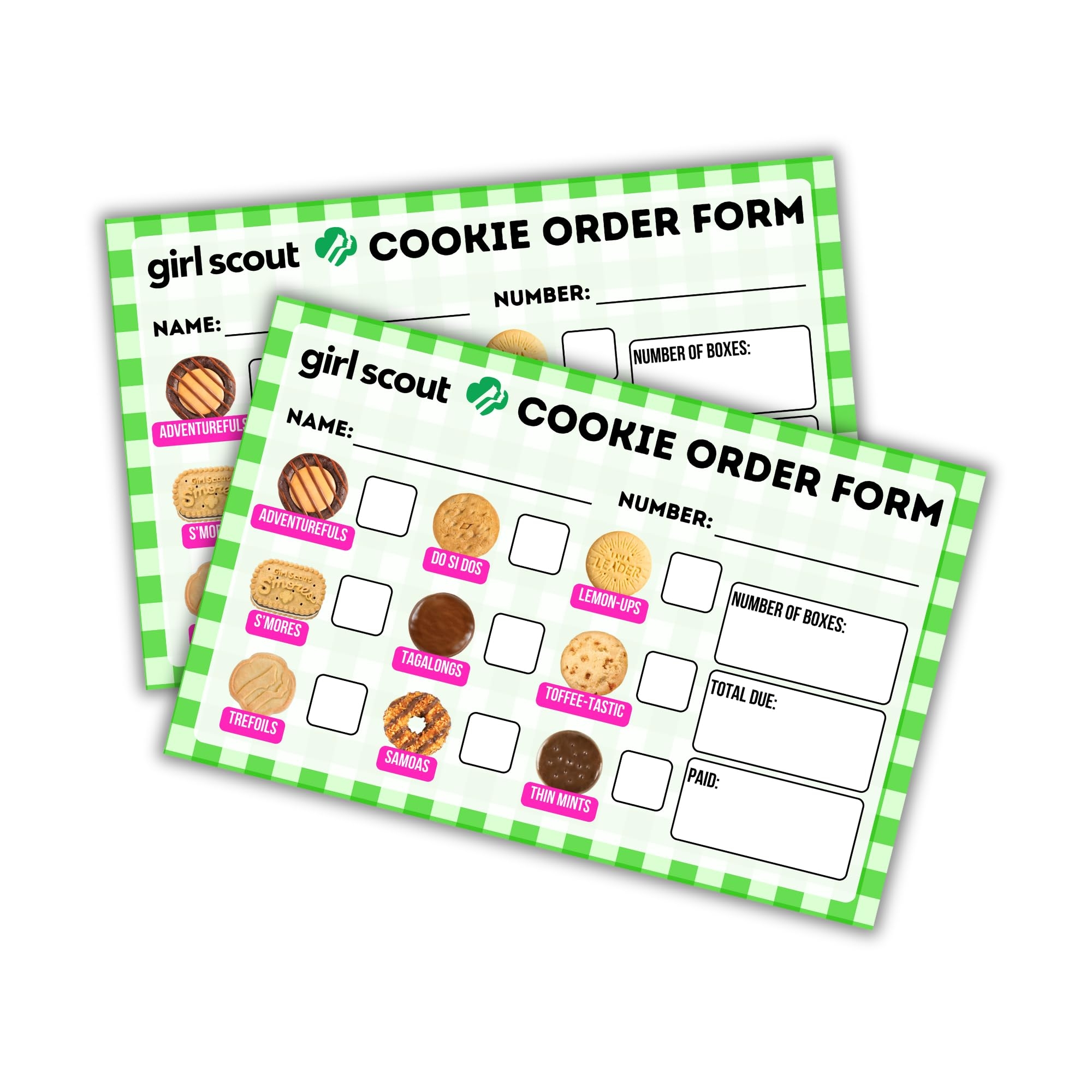 Amazon Scout Cookie Order Forms 50 Pk 5 5 X 8 5 Papers Green Checkered Thanks For Supporting Troop Number Enjoy Your Girl Cookies Troop Leader Daisy Brownie Junior Cadette Cookie Dealer Supplies Amazon Scout Cookie Order Forms 50 Pk 5 5 X 8 5 Papers Green Checkered Thanks For Supporting Troop Number Enjoy Your Girl Cookies Troop Leader Daisy Brownie Junior Cadette Cookie Dealer Supplies