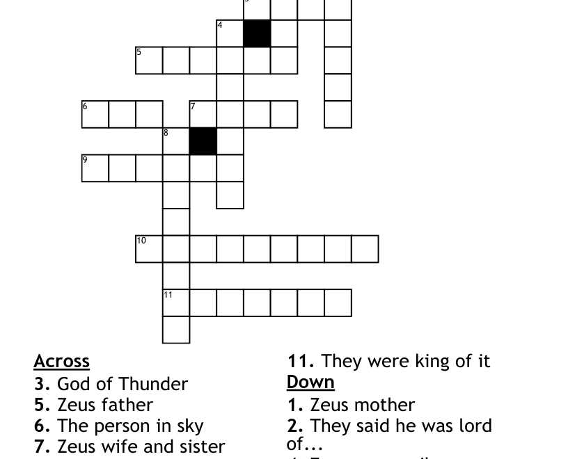 Ancient Greece Crossword Puzzle WordMint
