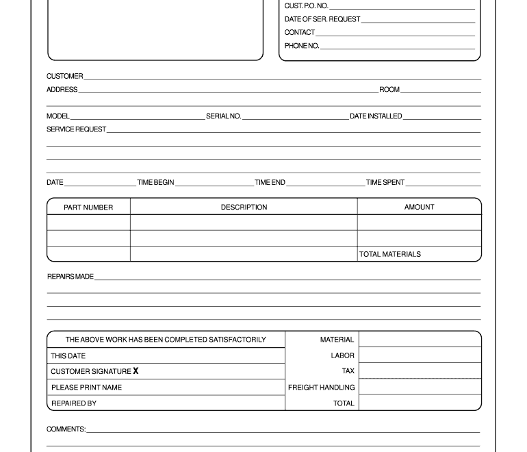 Auto Repair Order Form Pdf Free Fill Out Sign Online DocHub