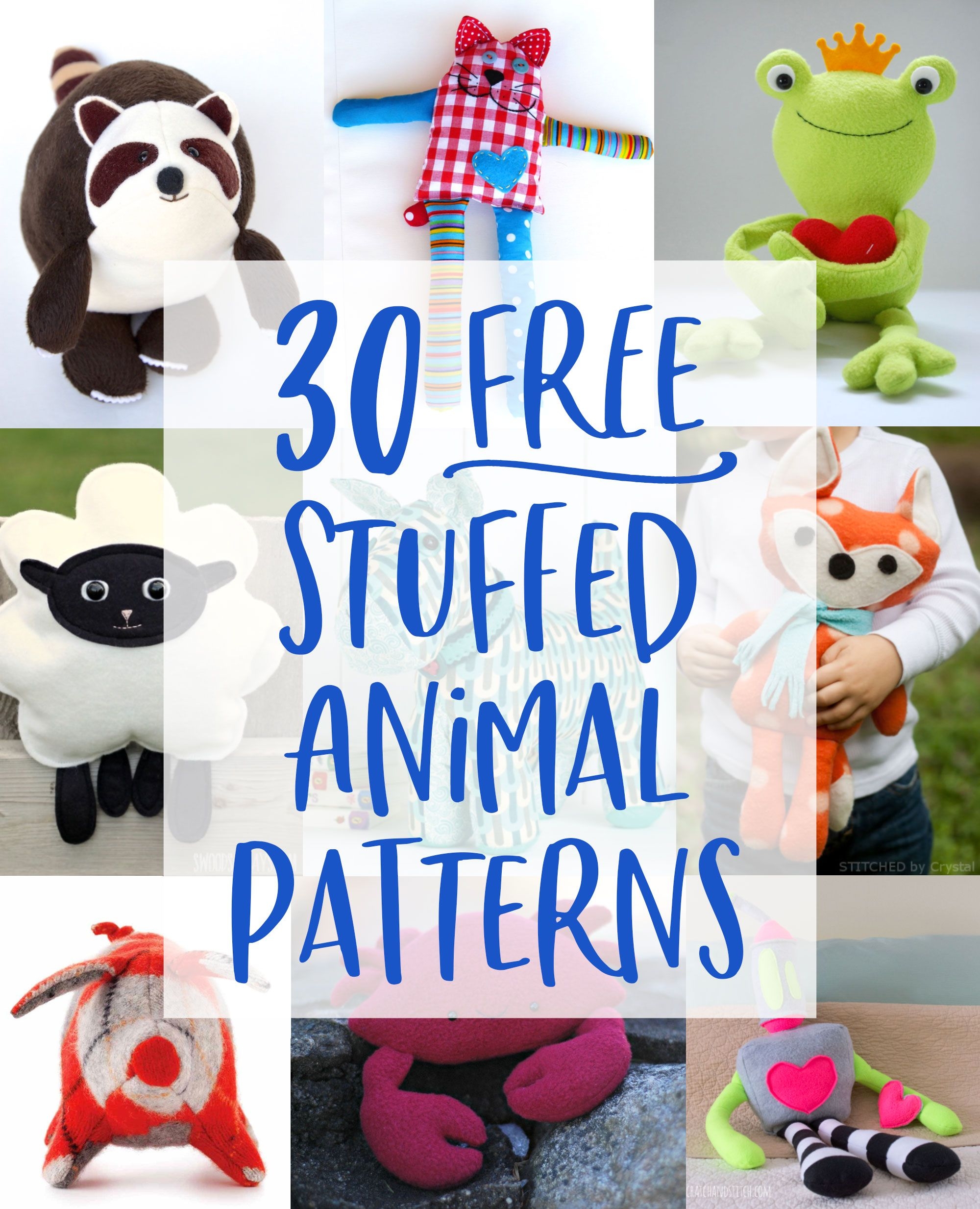 Basic Stuffed Animal Pattern Basic Stuffed Animal Pattern