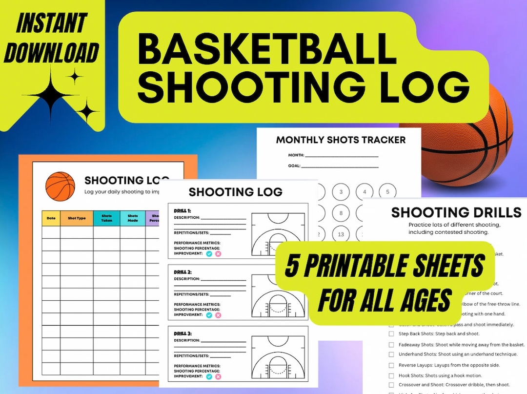 Printable Free Throw Shooting Chart Printable Free Throw Shooting Chart