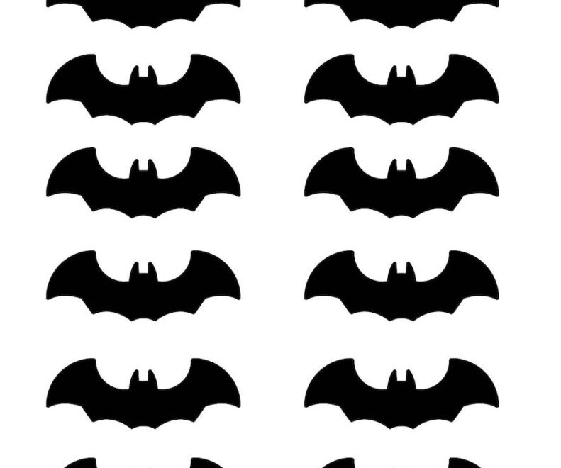Bat Template For Halloween Crafts And Decorations OriginalMOM