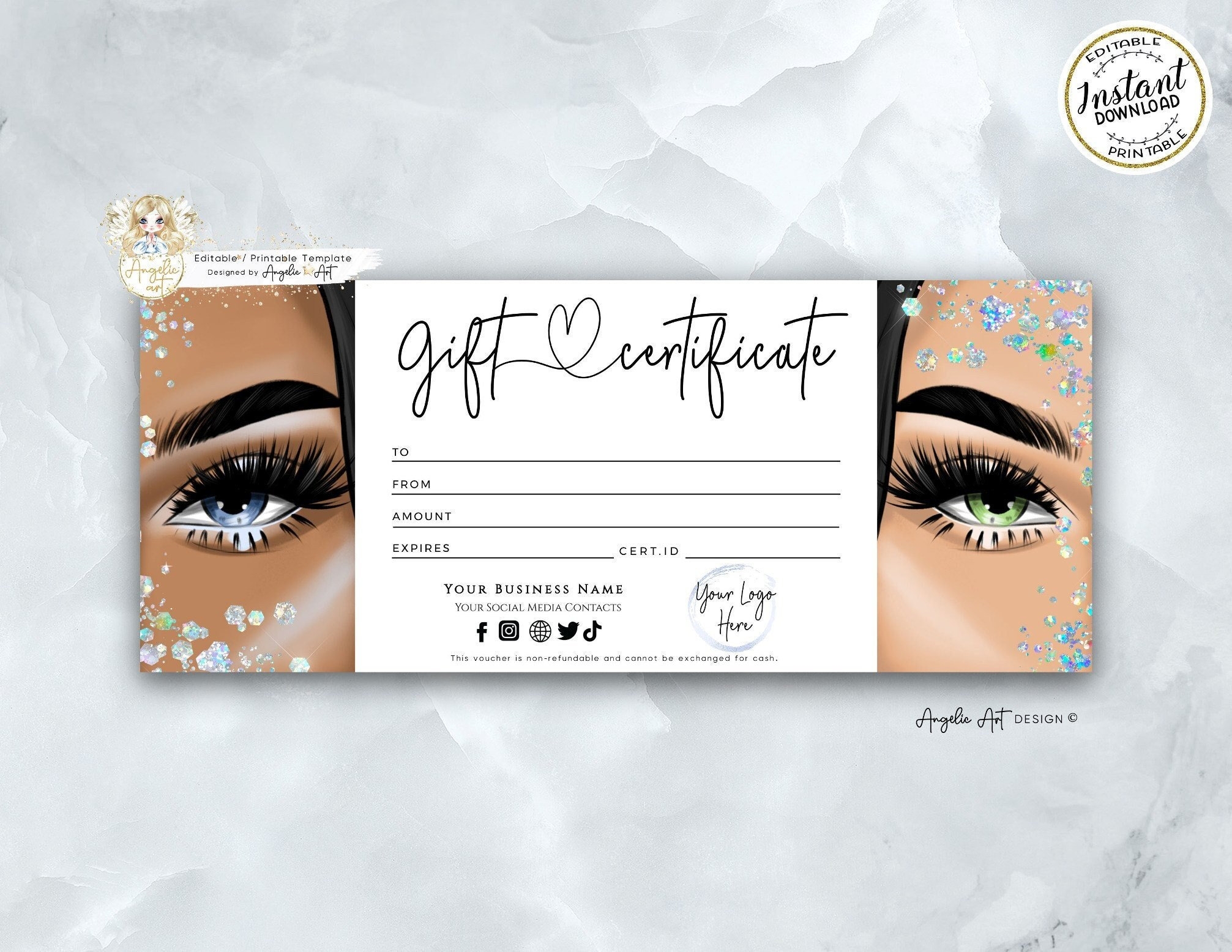 Beauty Lashes Brows Gift Certificate Template Editable Printable Glitter Gift Voucher Lashes Brows Gift Card ADD LOGO Lashes Gift Etsy Beauty Lashes Brows Gift Certificate Template Editable Printable Glitter Gift Voucher Lashes Brows Gift Card ADD LOGO Lashes Gift Etsy