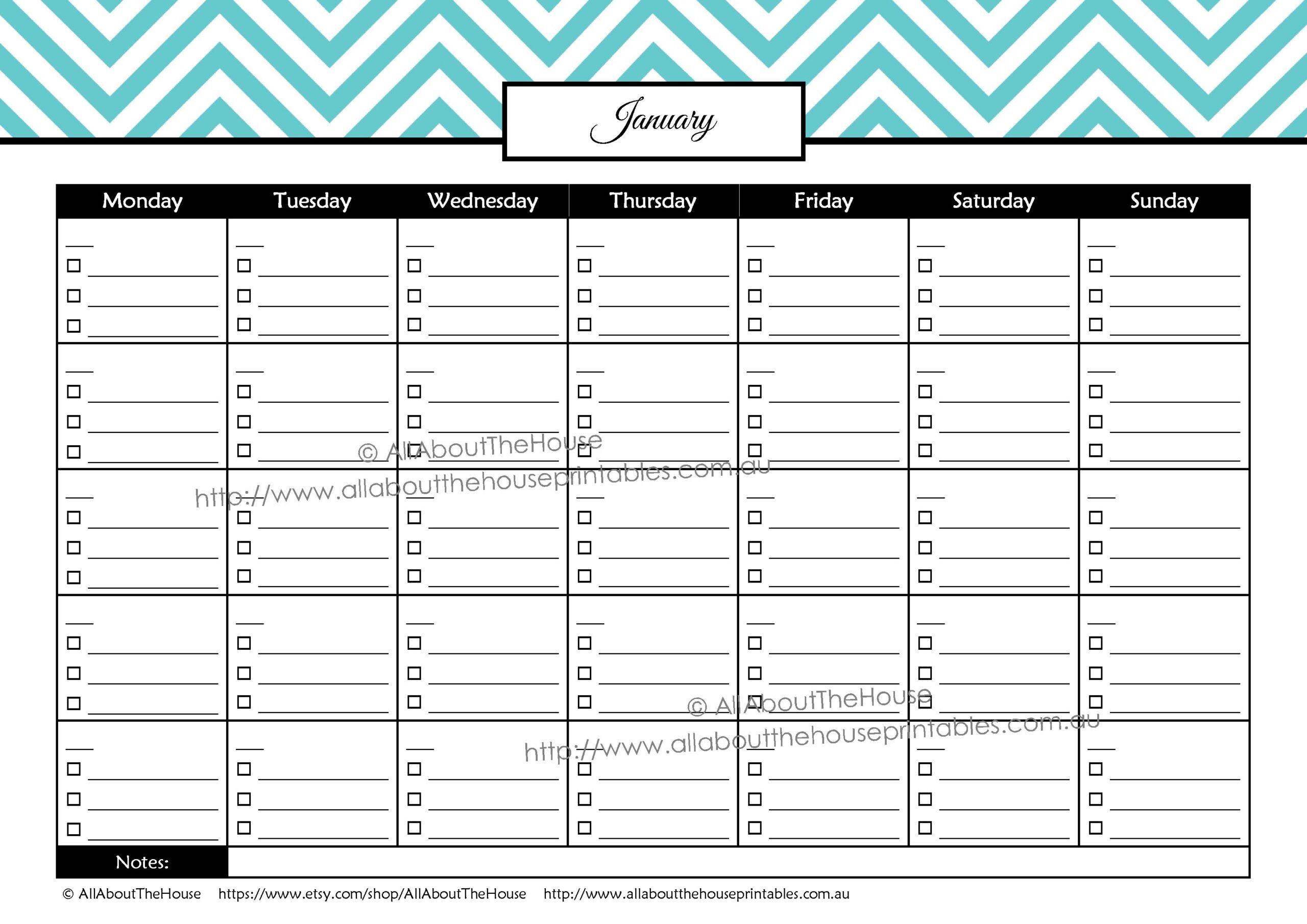 Bill Pay Calendar AllAboutTheHouse Printables