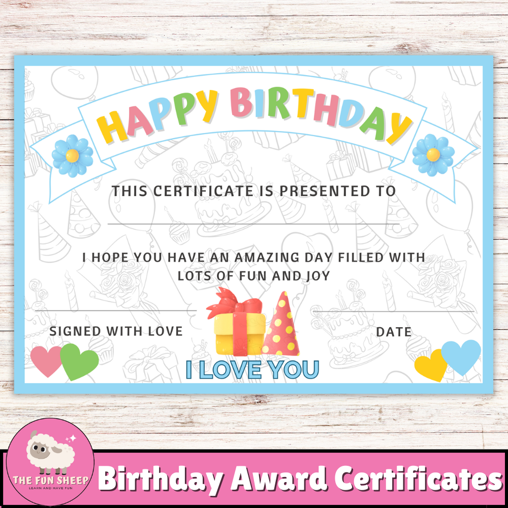Birthday Award Certificates Happy Birthday Printable Certificates For Students Made By Teachers Birthday Award Certificates Happy Birthday Printable Certificates For Students Made By Teachers