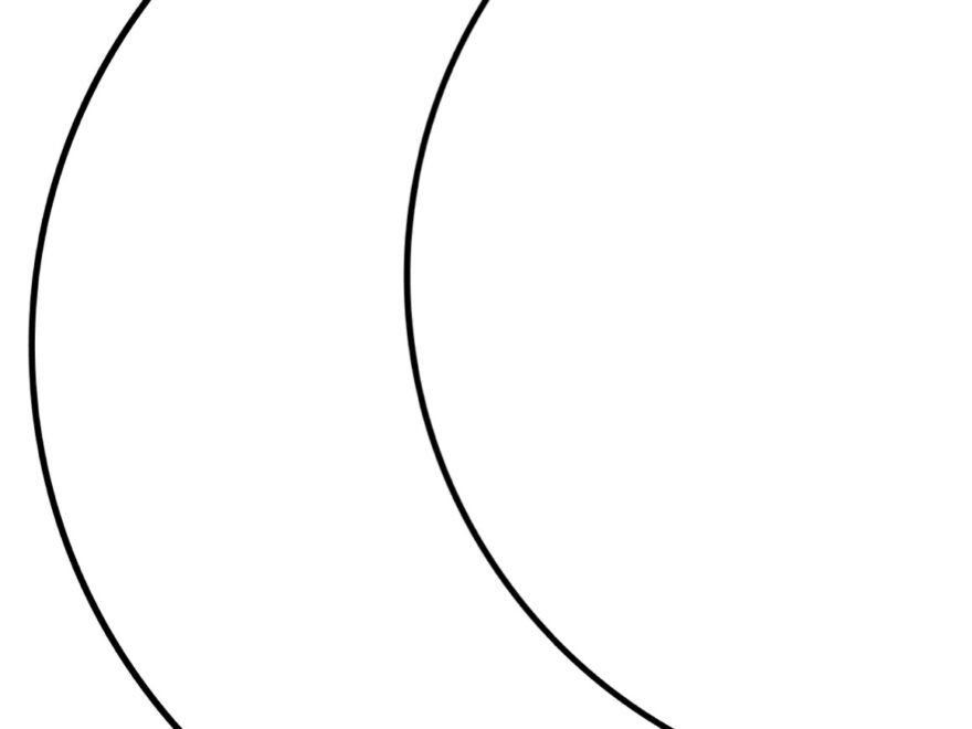 Blank Moon Templates Printable Moon Shapes