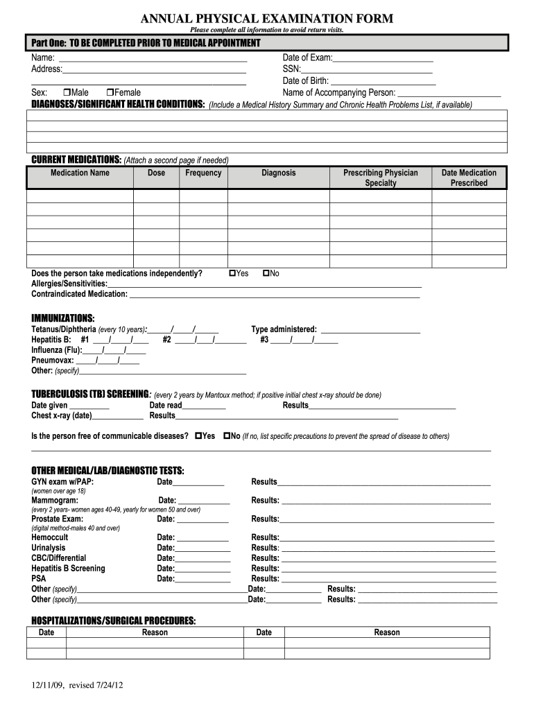 Blank Physical Form For Employment Fill Online Printable Fillable Blank PdfFiller