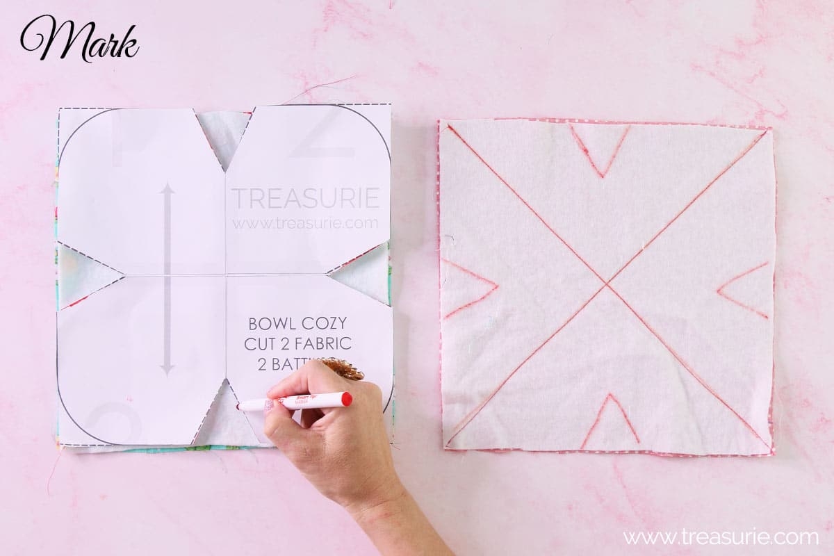 Printable Bowl Cozy Pattern