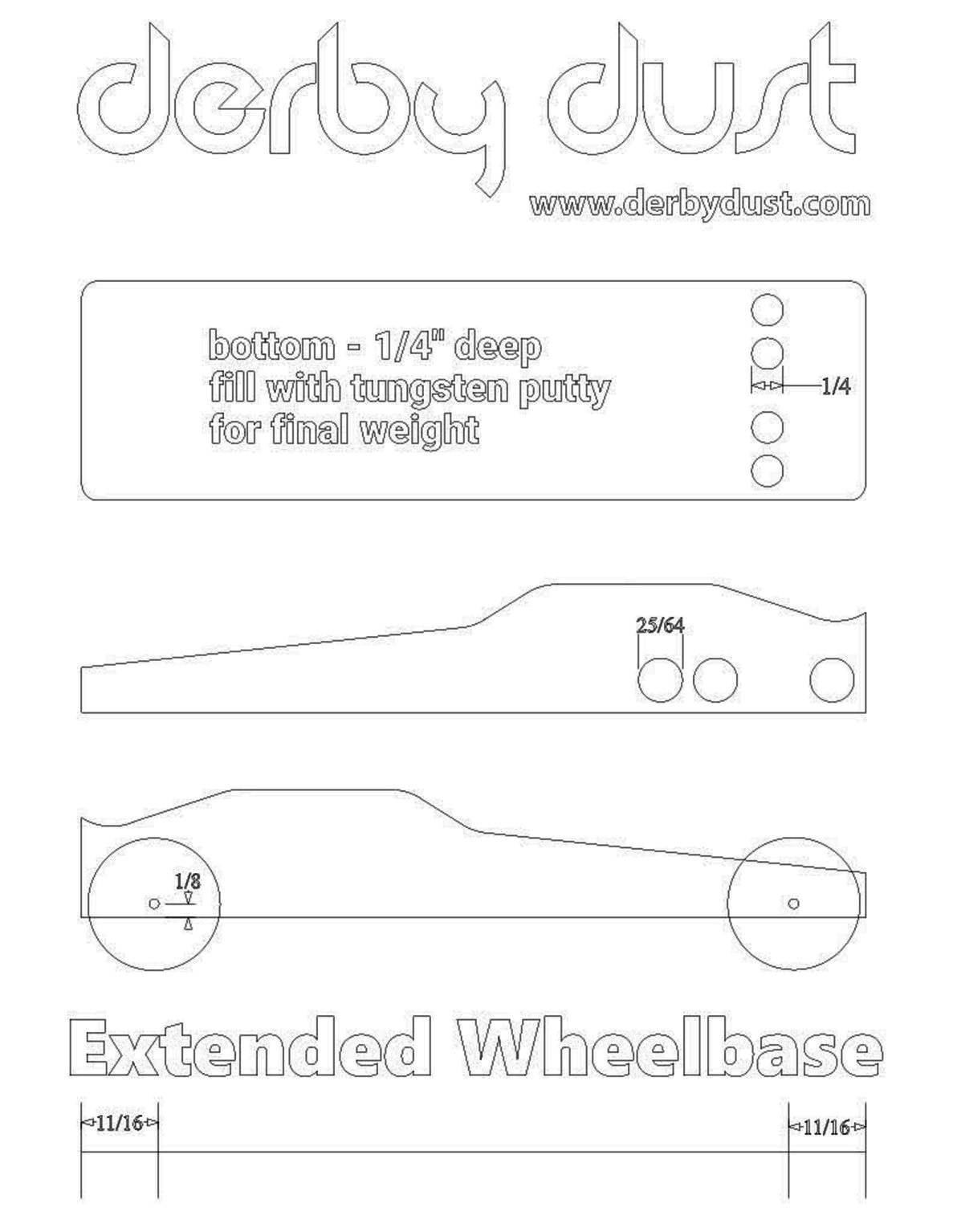 Buggytemplate 1187x1536 Pinewood Derby Car Kits Supplies Derby Dust