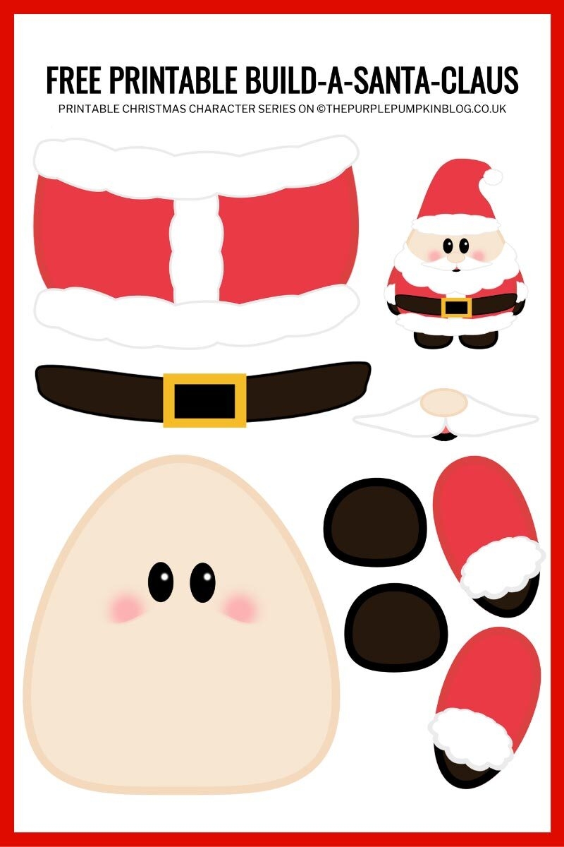 Free Printable Santa Template