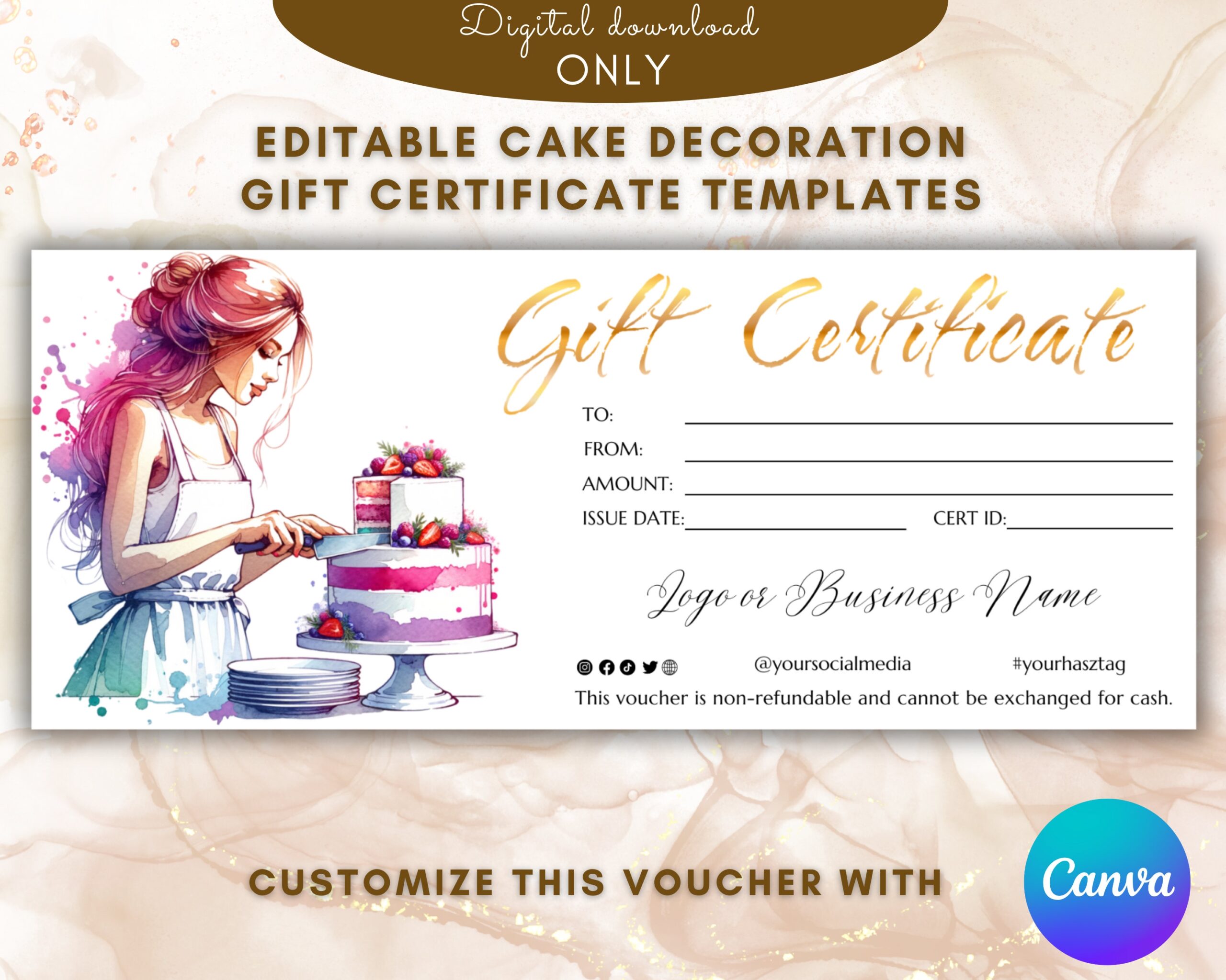 Star Baker Certificate Printable